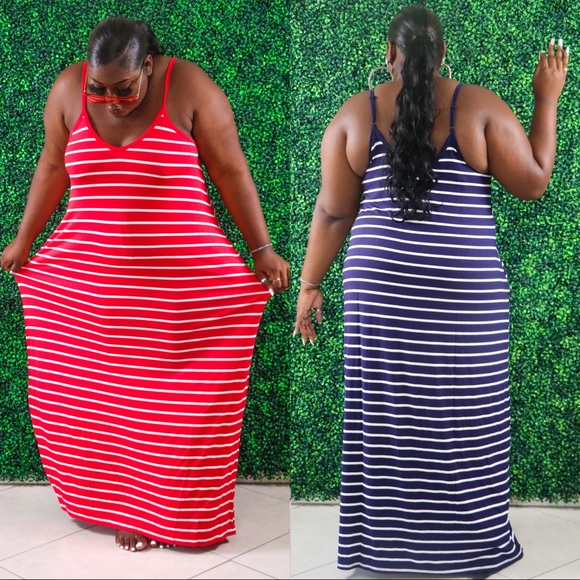Plus Size Maxi Dress💙 - 1x 2x 3x - Picture 2 of 2